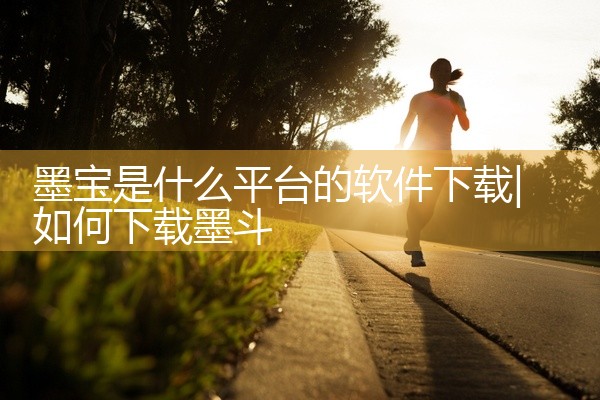 墨宝是什么平台的软件下载