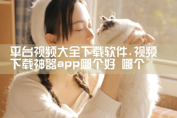 平台视频大全下载软件