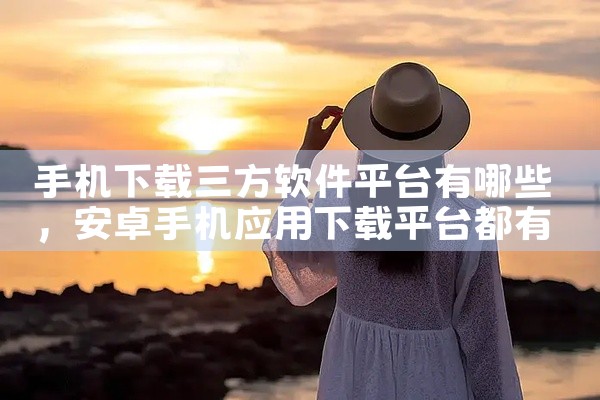 手机下载三方软件平台有哪些